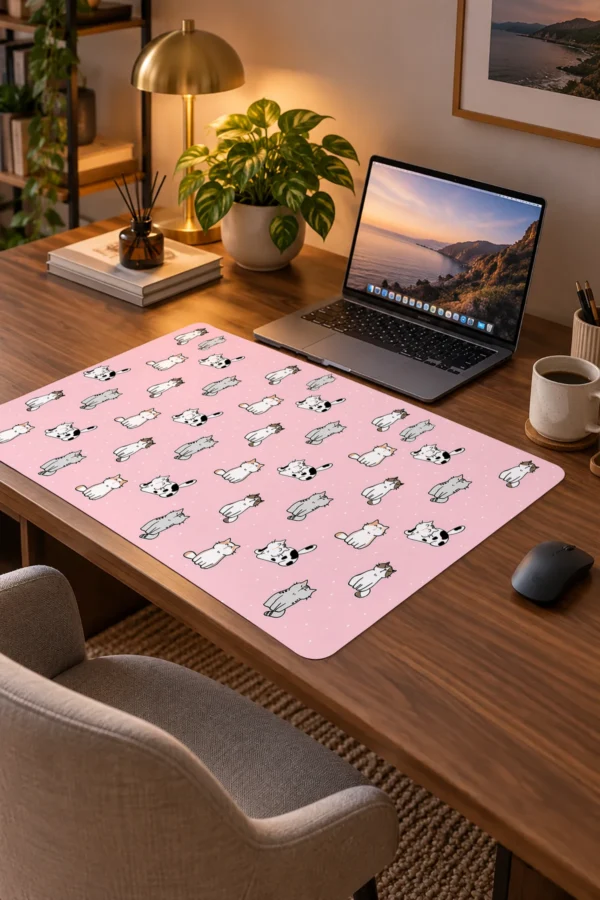 Pastel Paws 60x40 Gaming Mousepad Pastel Paws Dizüstü Gaming Mousepad