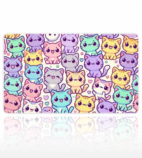 Candy Cats 60x40 Gaming Mousepad Candy Cats Dizüstü Gaming Mousepad