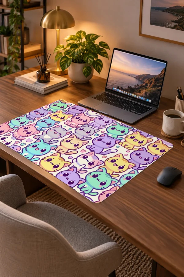 Candy Cats Dizüstü Gaming Mousepad