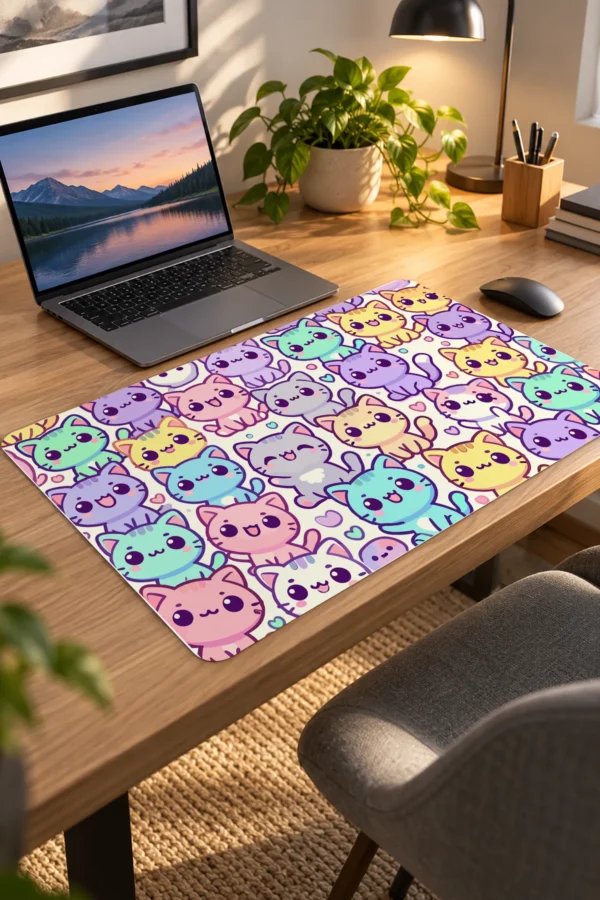 Candy Cats Dizüstü Gaming Mousepad
