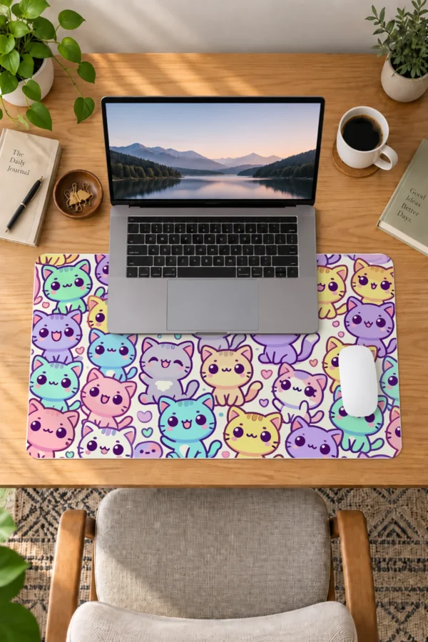 Candy Cats Dizüstü Gaming Mousepad
