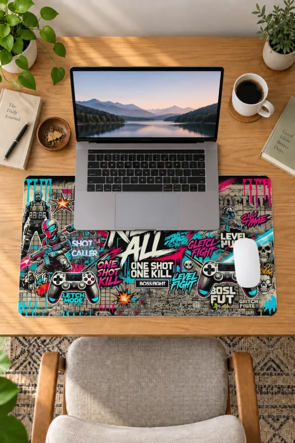 Kill Them All 60x40 Gaming Mousepad Kill Them All Dizüstü Gaming Mousepad