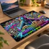 Cyber Graffiti Dizüstü Gaming Mousepad