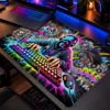 Cyber Graffiti Dizüstü Gaming Mousepad
