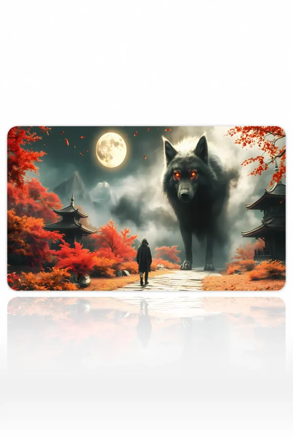 Eclipse Wolf 60x40 Gaming Mousepad Eclipse Wolf Dizüstü Gaming Mousepad