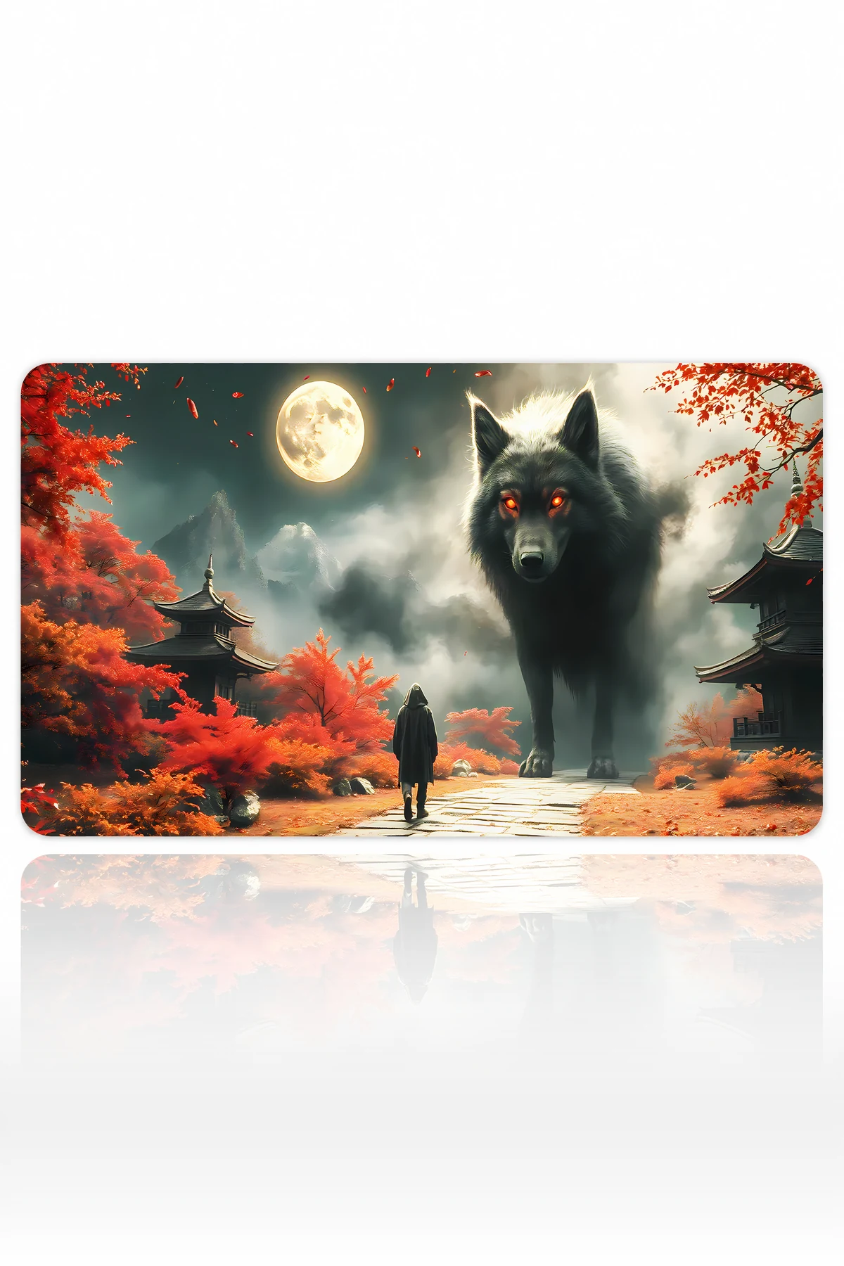 Eclipse Wolf 60x40 Gaming Mousepad Eclipse Wolf Dizüstü Gaming Mousepad