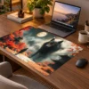 Eclipse Wolf 60x40 Gaming Mousepad Eclipse Wolf Dizüstü Gaming Mousepad