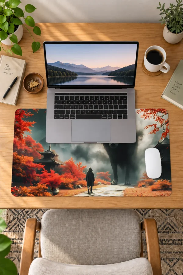 Eclipse Wolf 60x40 Gaming Mousepad Eclipse Wolf Dizüstü Gaming Mousepad