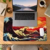 Kanagawa Sunset 60x40 Gaming Mousepad Kanagawa KK-28 Dizüstü Gaming Mousepad