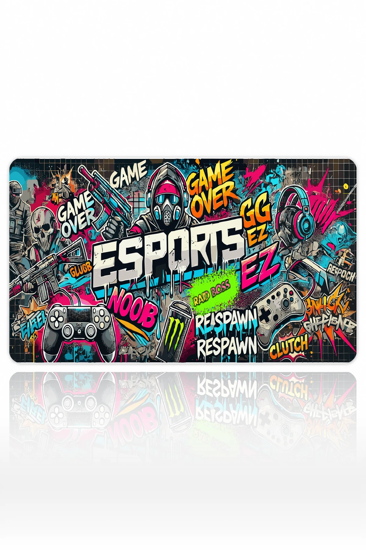 Raid Boss 60x40 Gaming Mousepad Raid Boss Dizüstü Gaming Mousepad