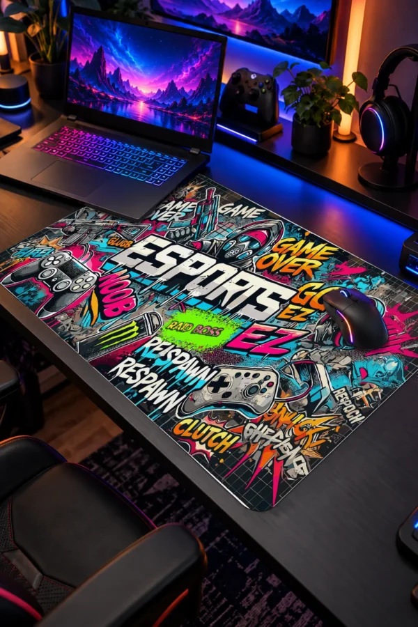 Raid Boss 60x40 Gaming Mousepad Raid Boss Dizüstü Gaming Mousepad