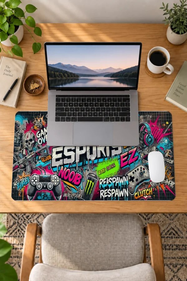 Raid Boss 60x40 Gaming Mousepad Raid Boss Dizüstü Gaming Mousepad