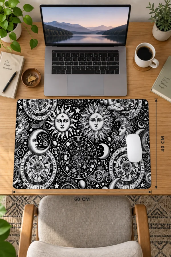 Zodiac Realms Dizüstü Gaming Mousepad