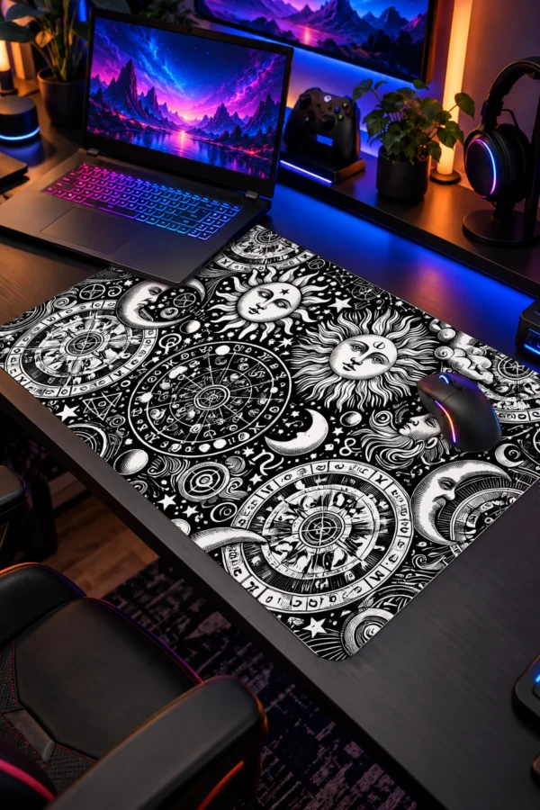 Zodiac Realms Dizüstü Gaming Mousepad