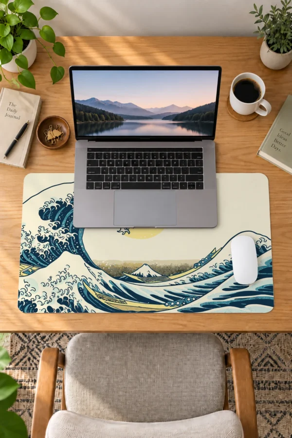 Kanagawa Classic 60x40 Gaming Mousepad Kanagawa KK-35 Dizüstü Gaming Mousepad