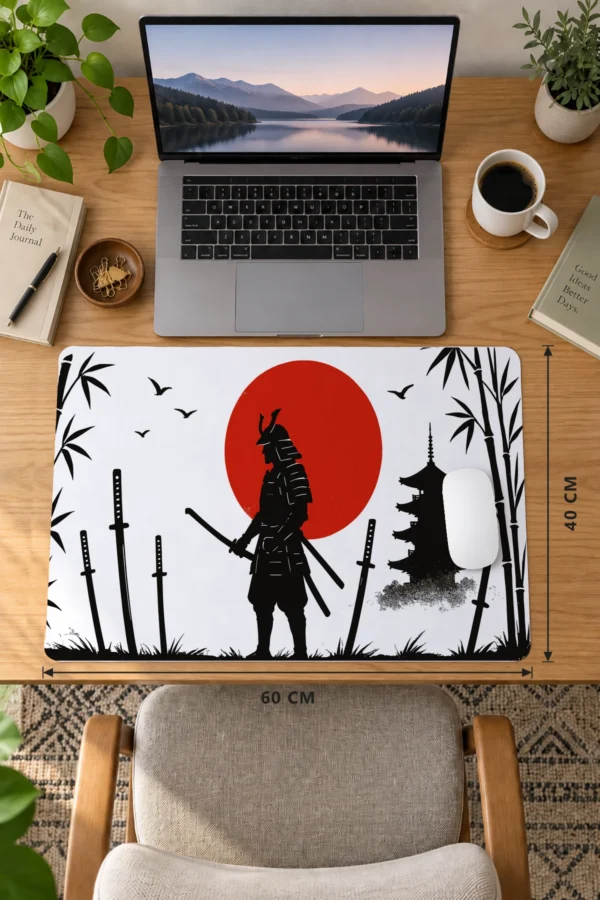 Spirit of the Samurai 60x40 Gaming Mousepad Spirit Of The Samurai Dizüstü Gaming Mousepad