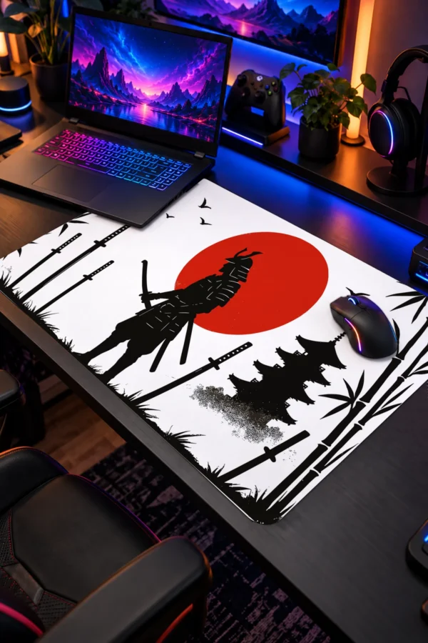 Spirit of the Samurai 60x40 Gaming Mousepad Spirit Of The Samurai Dizüstü Gaming Mousepad