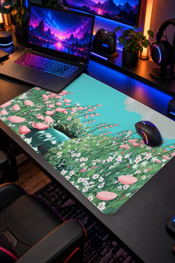 Spring Happiness Dizüstü Gaming Mousepad
