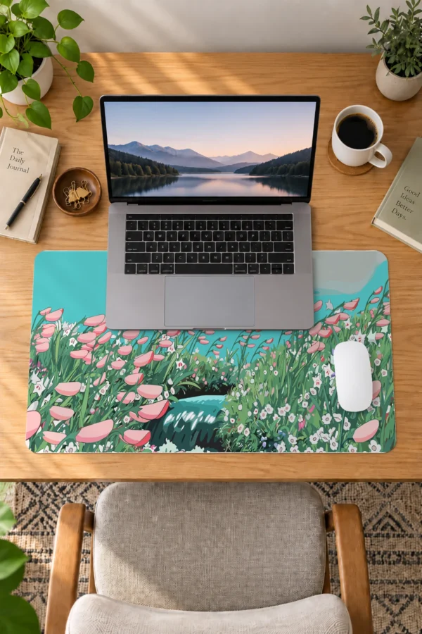 Spring Happiness Dizüstü Gaming Mousepad
