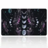 Night Flora 60x40 Gaming Mousepad Ay Evreleri Ve Mistik Çiçekler Temalı Tasarım Dizüstü Gaming Mousepad