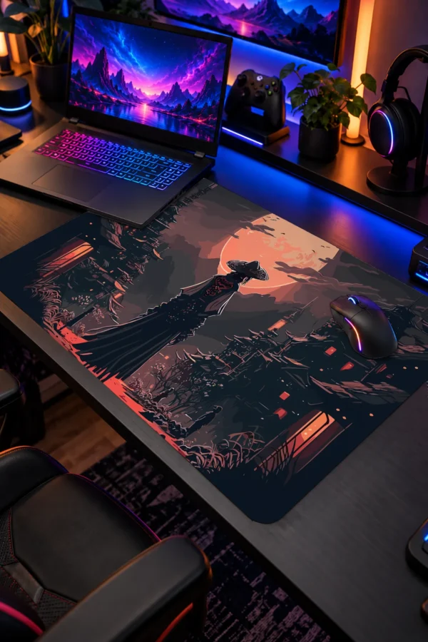 Moonlit Ronin Dizüstü Gaming Mousepad