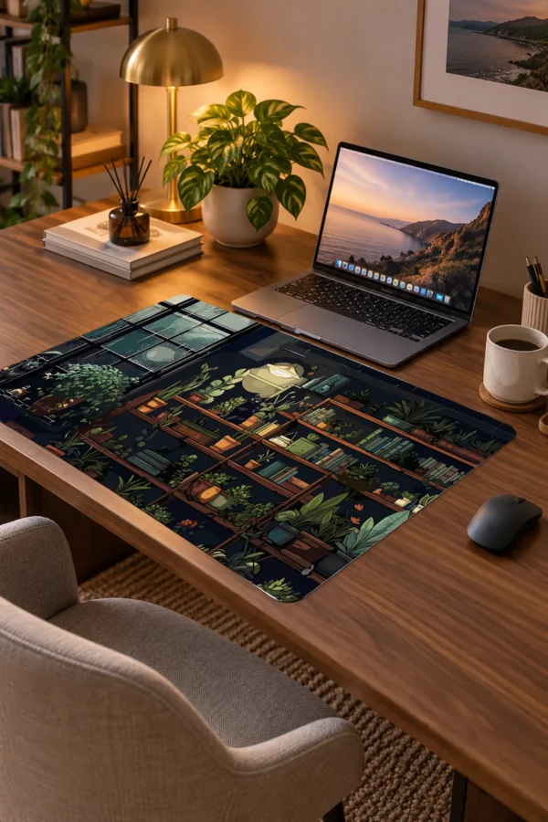 The Botanist’s Cat Dizüstü Gaming Mousepad