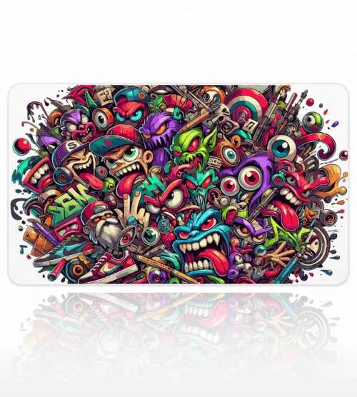 Graffiti Madness 60x40 Gaming Mousepad Graffiti Madness Dizüstü Gaming Mousepad