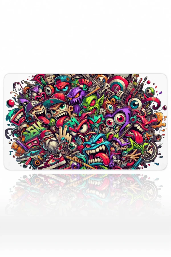 Graffiti Madness Dizüstü Gaming Mousepad