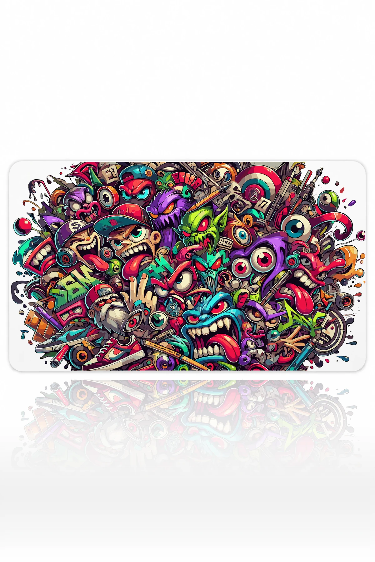 Graffiti Madness Dizüstü Gaming Mousepad