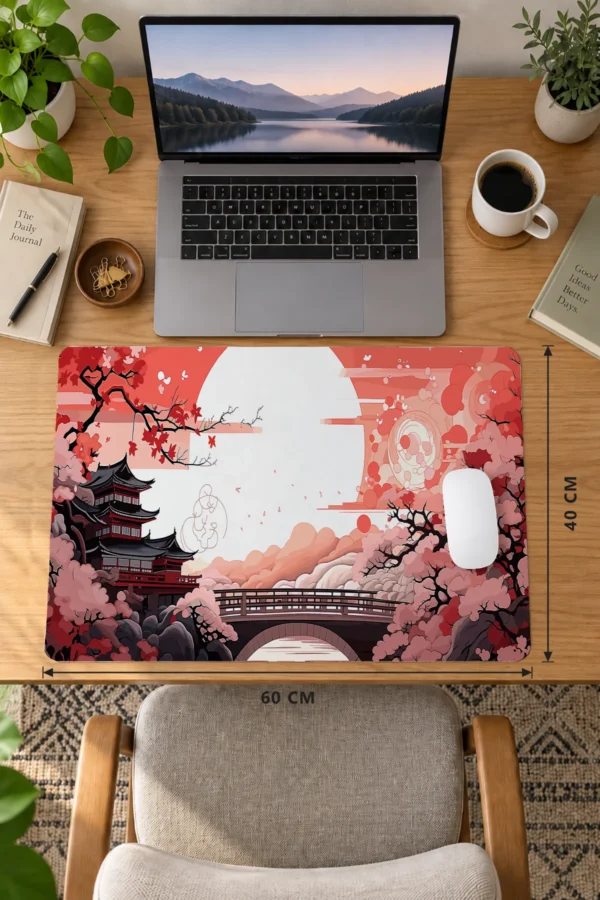 Crimson Temple Dizüstü Gaming Mousepad