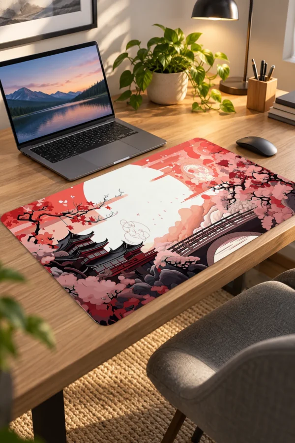Crimson Temple Dizüstü Gaming Mousepad