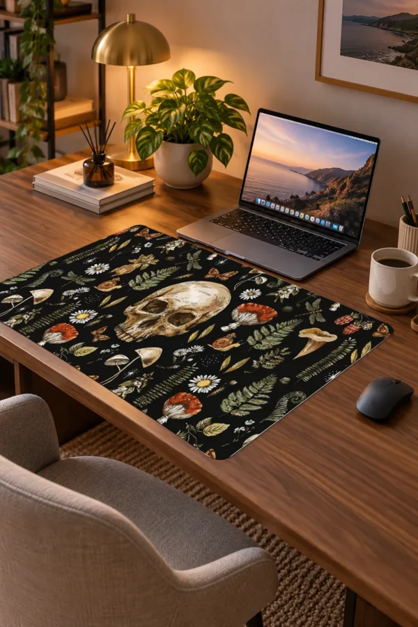 Botanic Bones 60x40 Gaming Mousepad Botanic Bones Dizüstü Gaming Mousepad