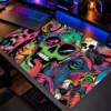 Neon Skull Riot Dizüstü Gaming Mousepad