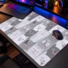 Grey Whiskers 60x40 Gaming Mousepad Grey Whiskers Dizüstü Gaming Mousepad