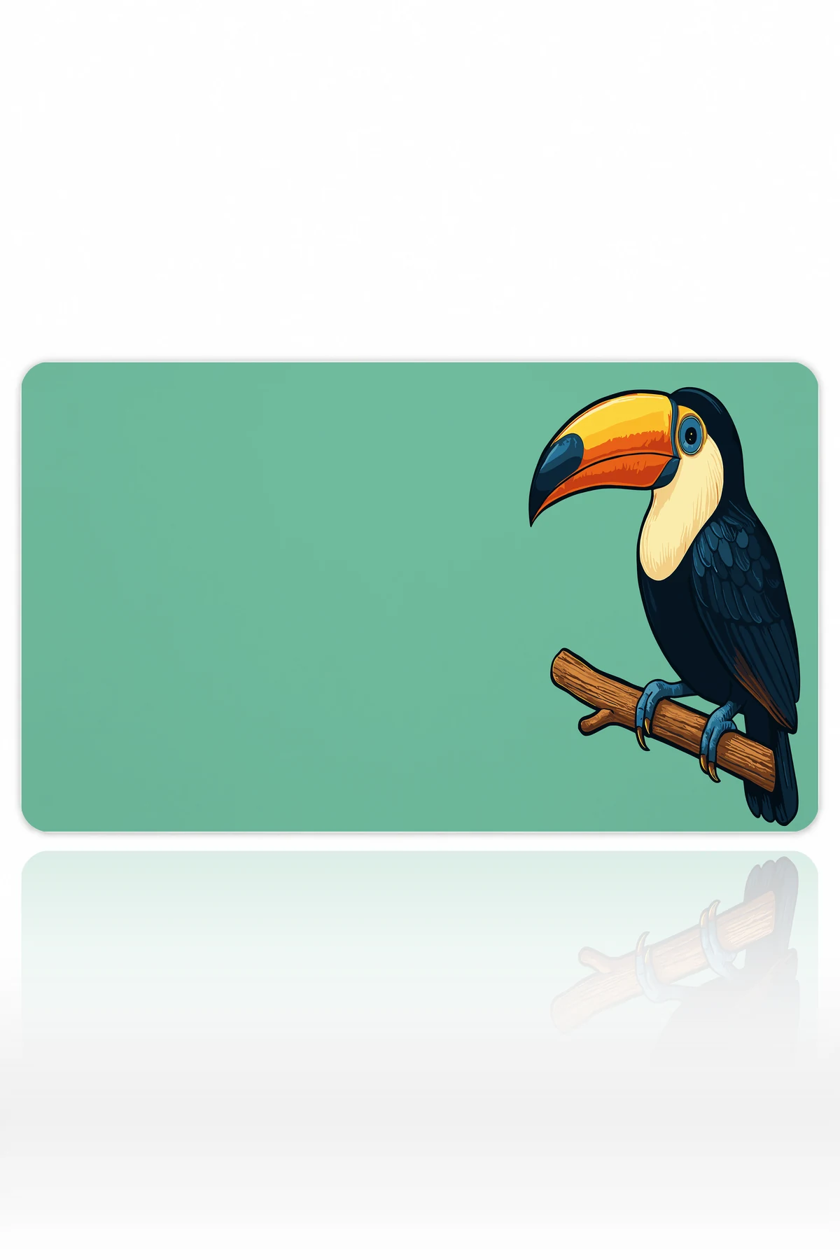 Tukan Kuşu Baskılı Dizüstü Gaming Mousepad