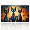 Midnight Whiskers Dizüstü Gaming Mousepad