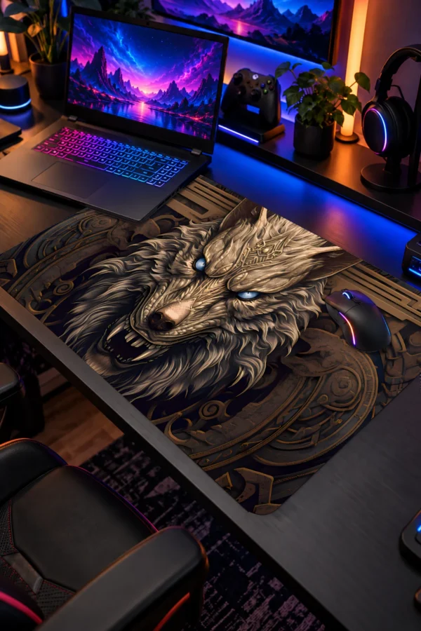 Fenrir’s Wrath 60x40 Gaming Mousepad Fenrir’s Wrath Dizüstü Gaming Mousepad
