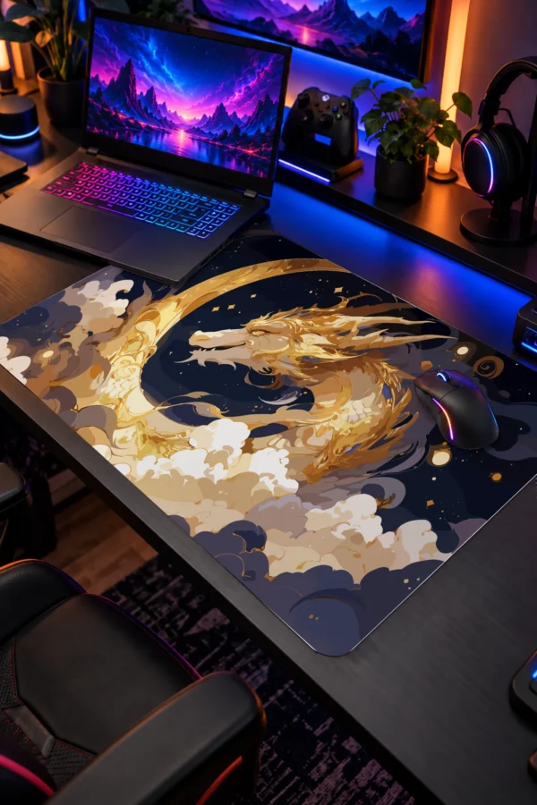 Draconis Noctis 60x40 Gaming Mousepad Draconis Noctis Dizüstü Gaming Mousepad