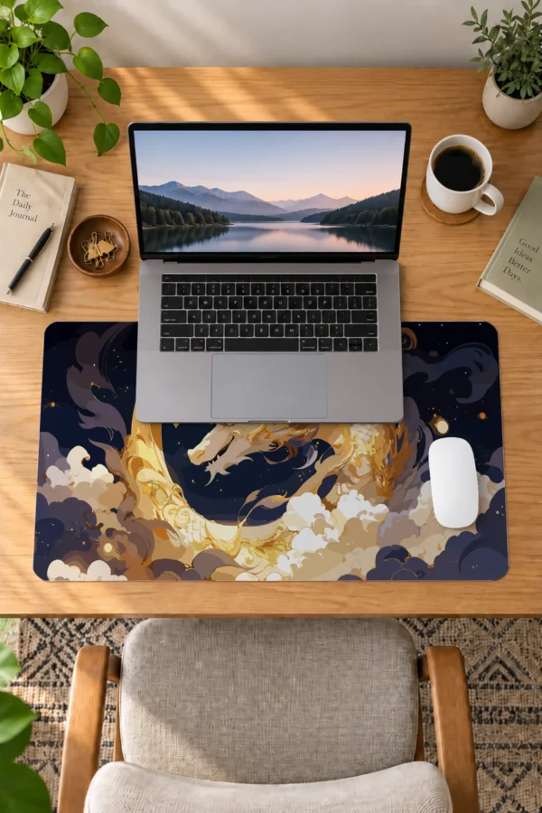 Draconis Noctis 60x40 Gaming Mousepad Draconis Noctis Dizüstü Gaming Mousepad