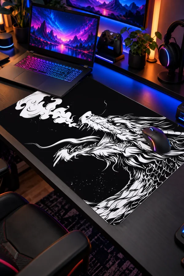 Smoke of the Dragon 60x40 Gaming Mousepad Smoke Of The Dragon Dizüstü Gaming Mousepad
