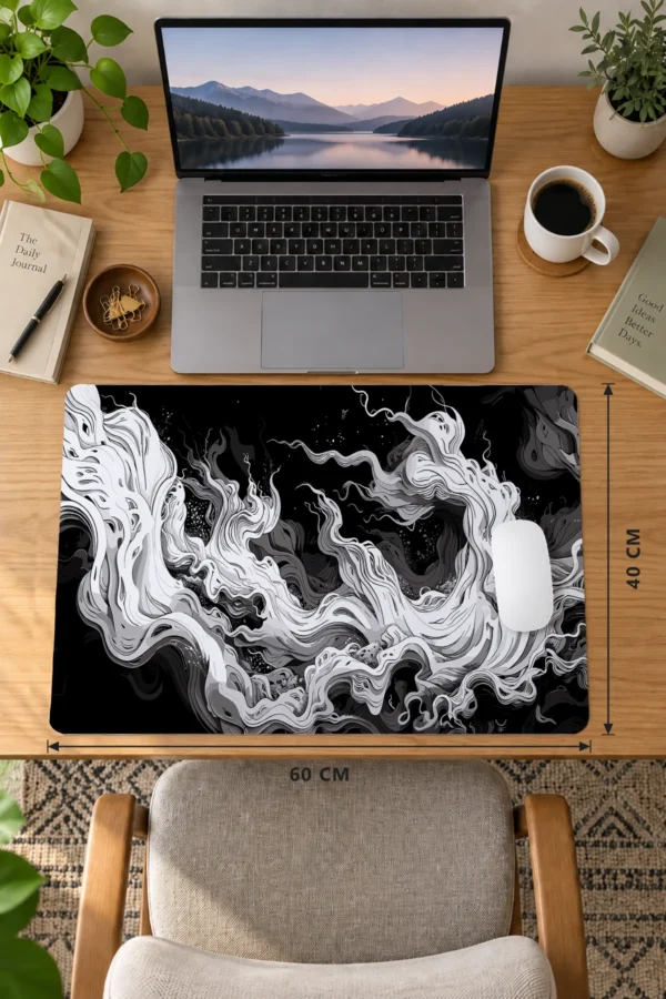 Ethereal Smoke 60x40 Gaming Mousepad Ethereal Smoke Dizüstü Gaming Mousepad