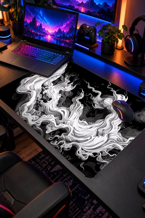 Ethereal Smoke 60x40 Gaming Mousepad Ethereal Smoke Dizüstü Gaming Mousepad