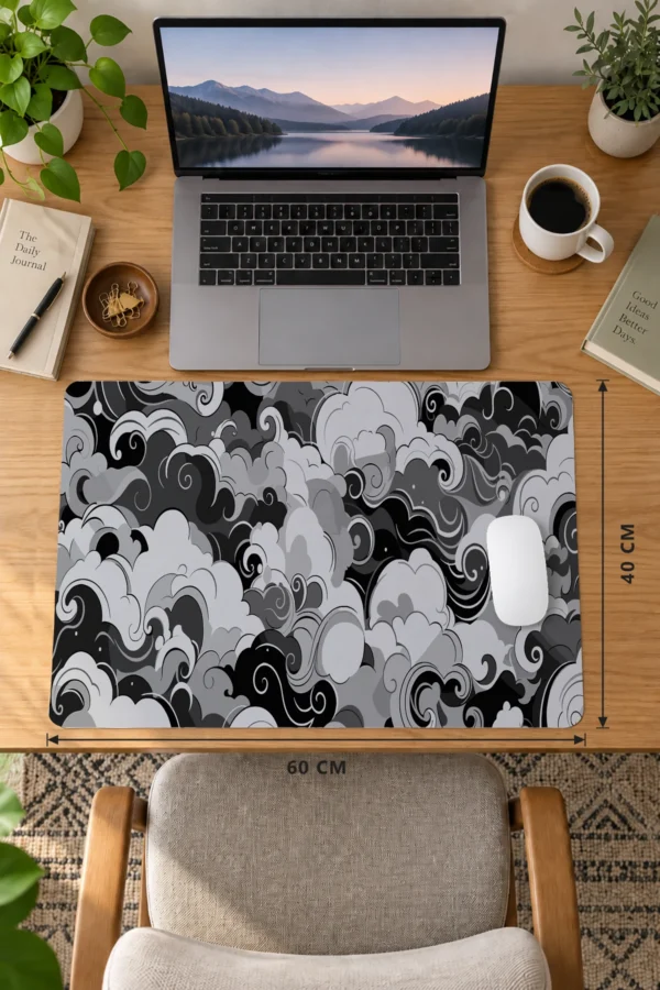 Ethereal Waves Dizüstü Gaming Mousepad
