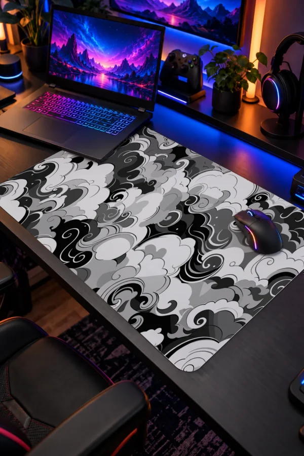 Ethereal Waves Dizüstü Gaming Mousepad